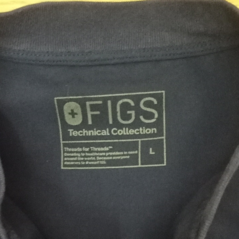 Figs Deep Blue Technical Jacket - image 2